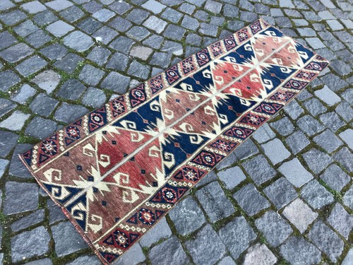 Turkish vintage rug handmade - turkish,