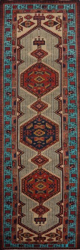 Tribal wool geometric - wool,